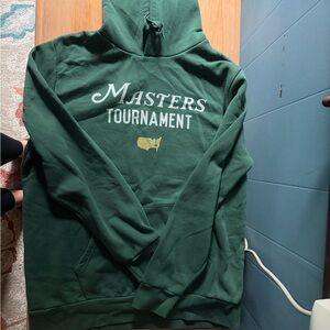 Masters Green Hoodie with Gold Logo